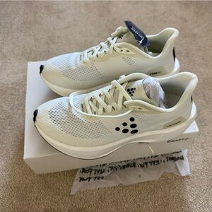 Craft Sportswear - Nordlite running 7.5 women’s - White Athletic Sneakers